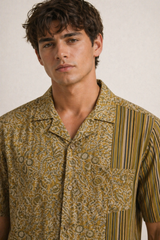 KALAMKARI Hand Block Cotton Shirt – Breathable Printed Shirt for Men | Australia & New Zealand