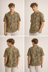 KALAMKARI Hand Block Cotton Shirt – Dual Print Breathable Shirt for Men | Australia & New Zealand