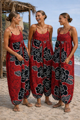 WILD FLOWER Cotton Overalls – Breathable Floral Summer Jumpsuit for Women | Australia & New Zealand for women Australia