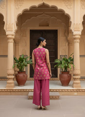 GULAB Banarasi Brocade Silk Kurta Pant Set – Premium Indian Ethnic Party Wear