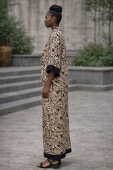 ECHOES Printed Cotton Co-Ord Set – Day to Evening Comfort