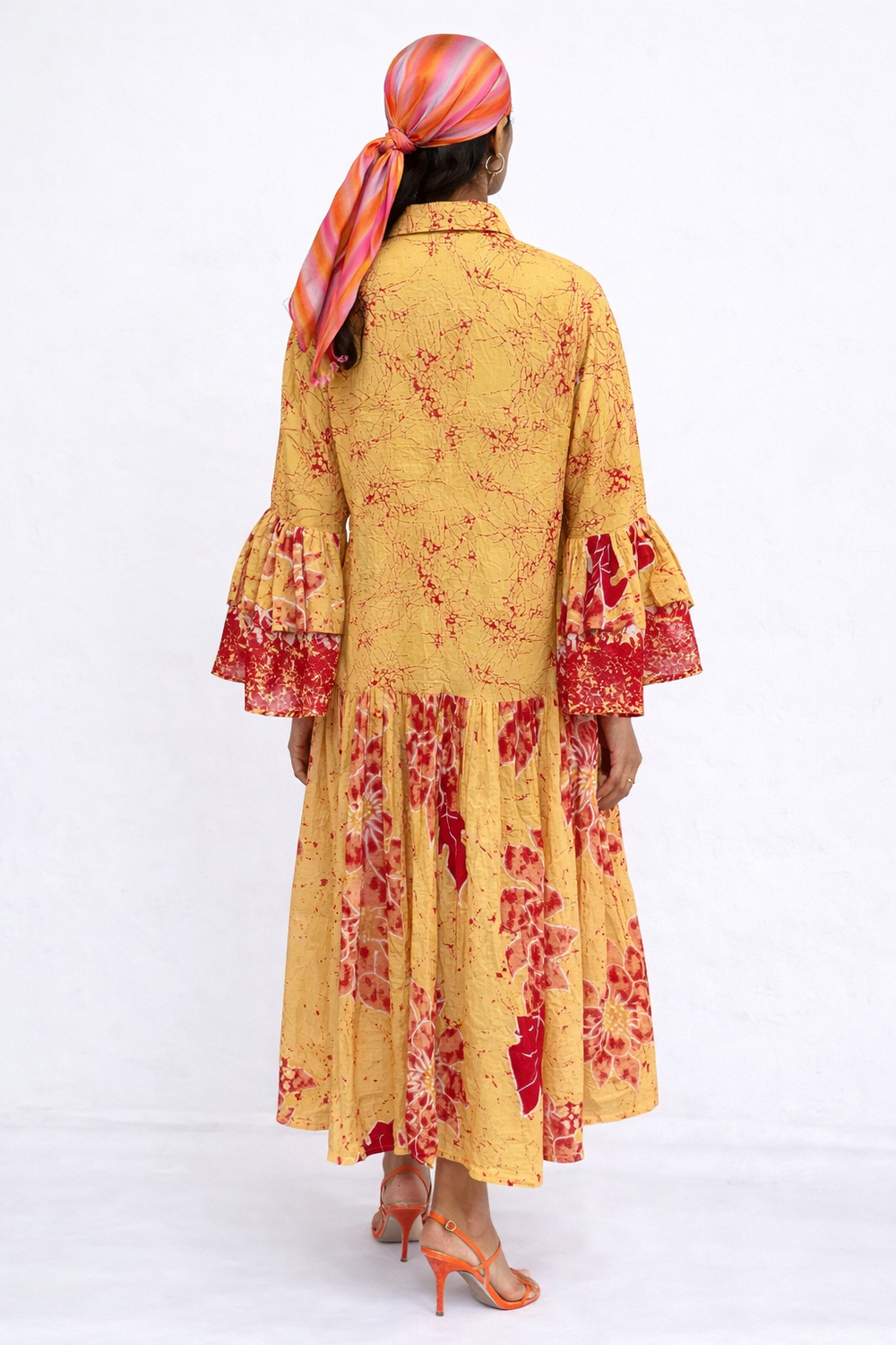 MARIGOLD Flared Cotton Dress – Breathable Floral Summer Dress for Women | Australia & New Zealand for women Australia