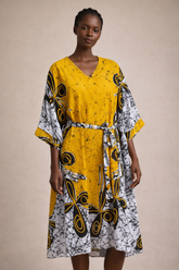 BAGA Batik Cotton Kaftan – Summer Beach Essential