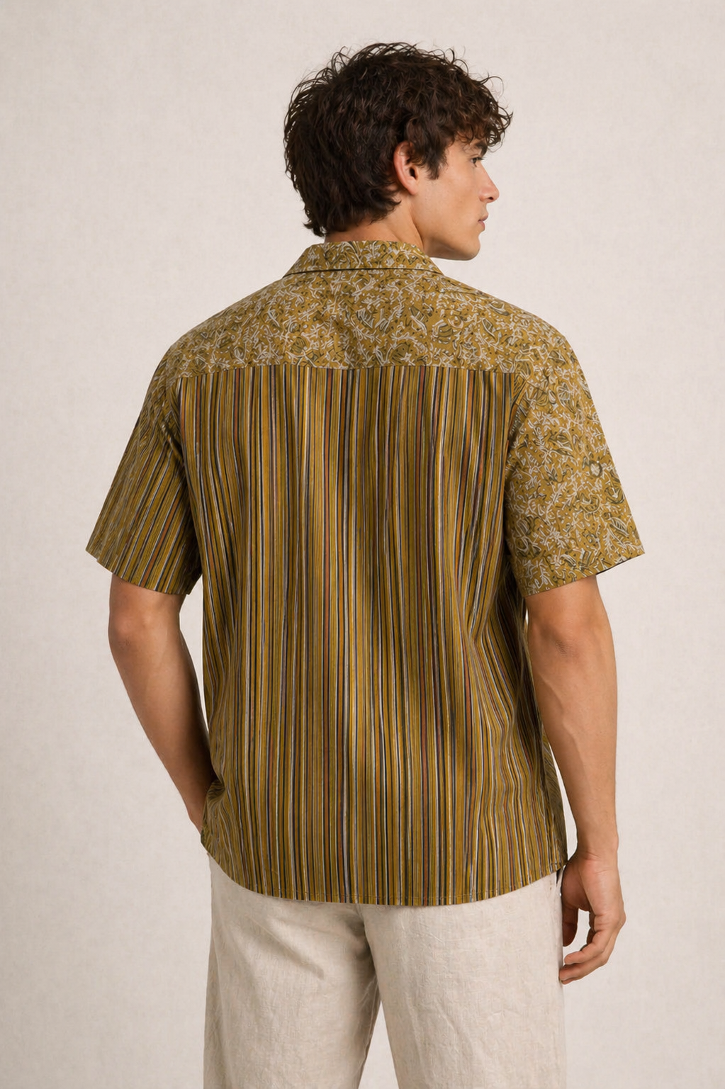 KALAMKARI Hand Block Cotton Shirt – Breathable Printed Shirt for Men | Australia & New Zealand