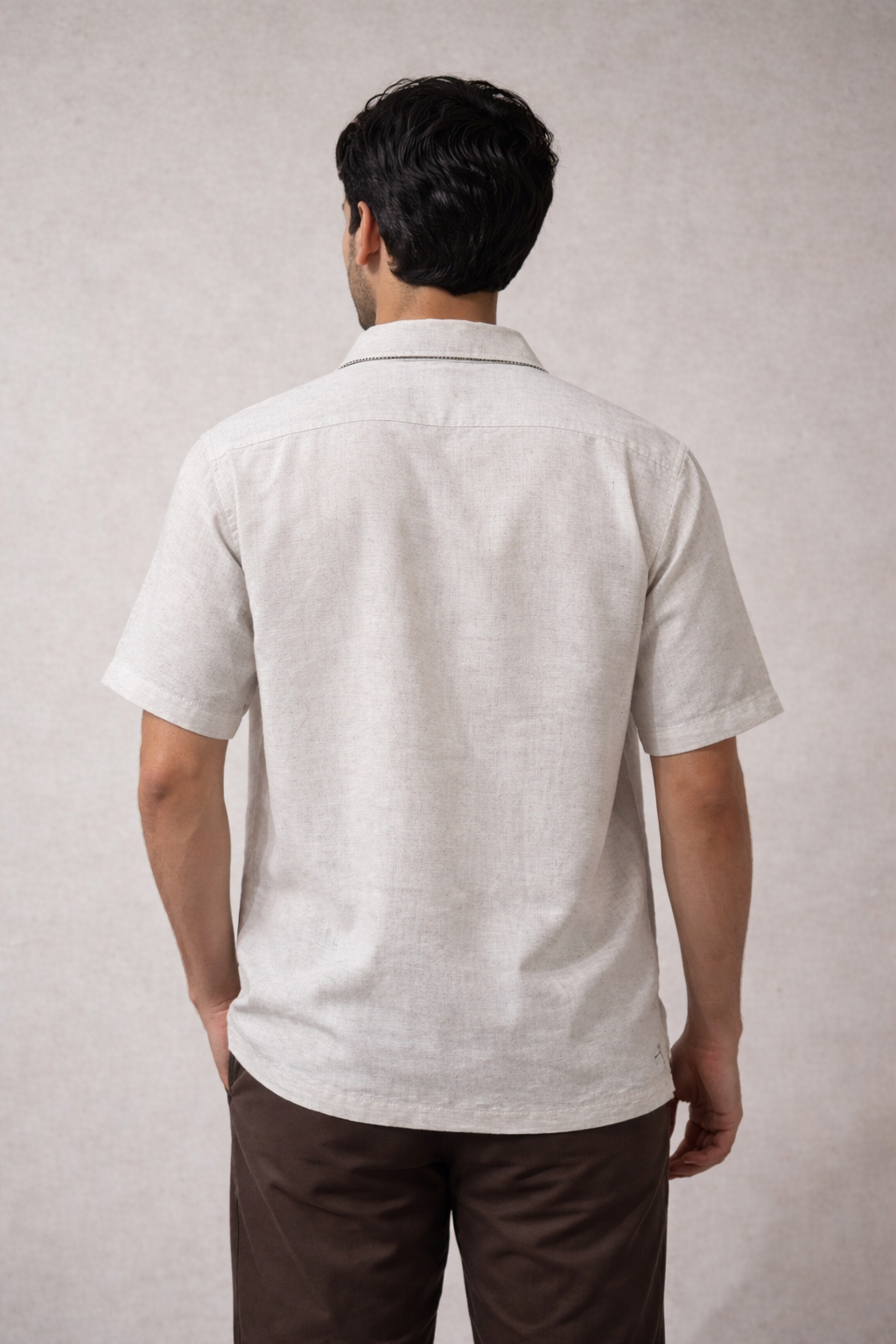 CELESTIAL Aries Men’s Shirt – Zodiac Embroidered Edition