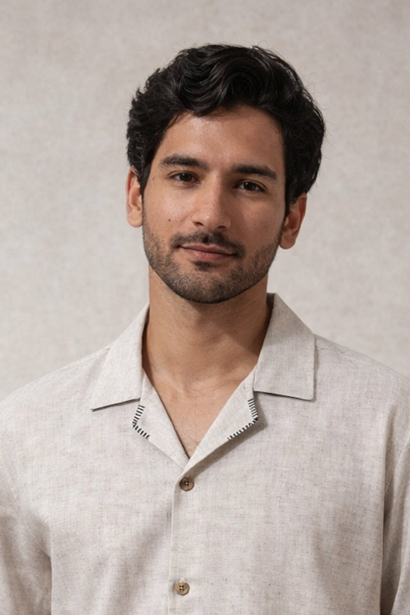 CELESTIAL Men’s Shirt Cancer – Zodiac Embroidered Edition