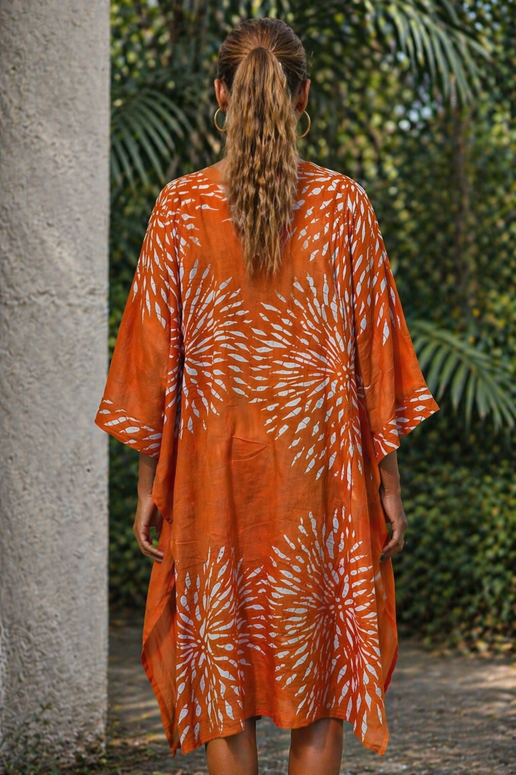 DAHLIA Cotton Kaftan – Breathable Floral Summer Dress for Women | Australia & New Zealand for women Australia