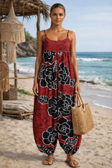 WILD FLOWER Cotton Overalls – Breathable Floral Summer Jumpsuit for Women | Australia & New Zealand for women Australia