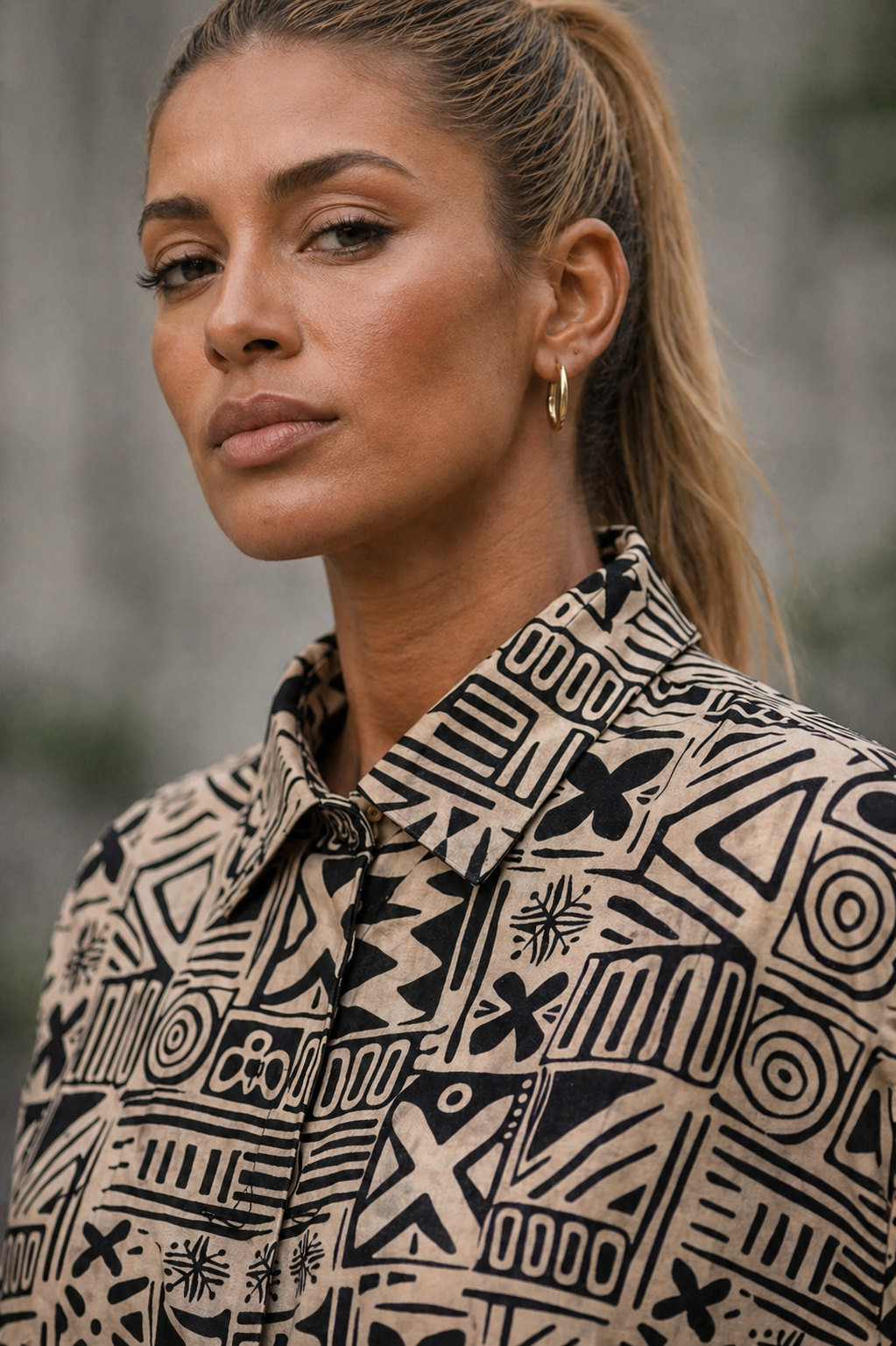 ECHOES Printed Cotton Co-Ord Set – Breathable Kimono Sleeve Set for Women | Australia & New Zealand