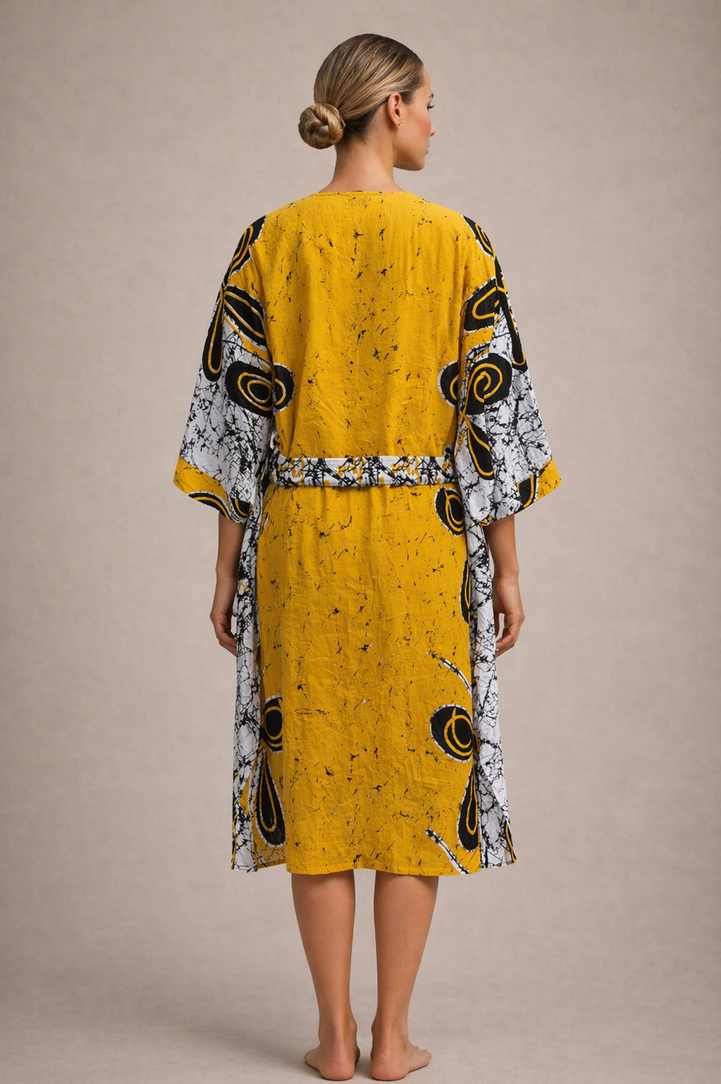 BAGA Batik Cotton Kaftan – Breathable Summer Beach Dress for Women | Australia & New Zealand