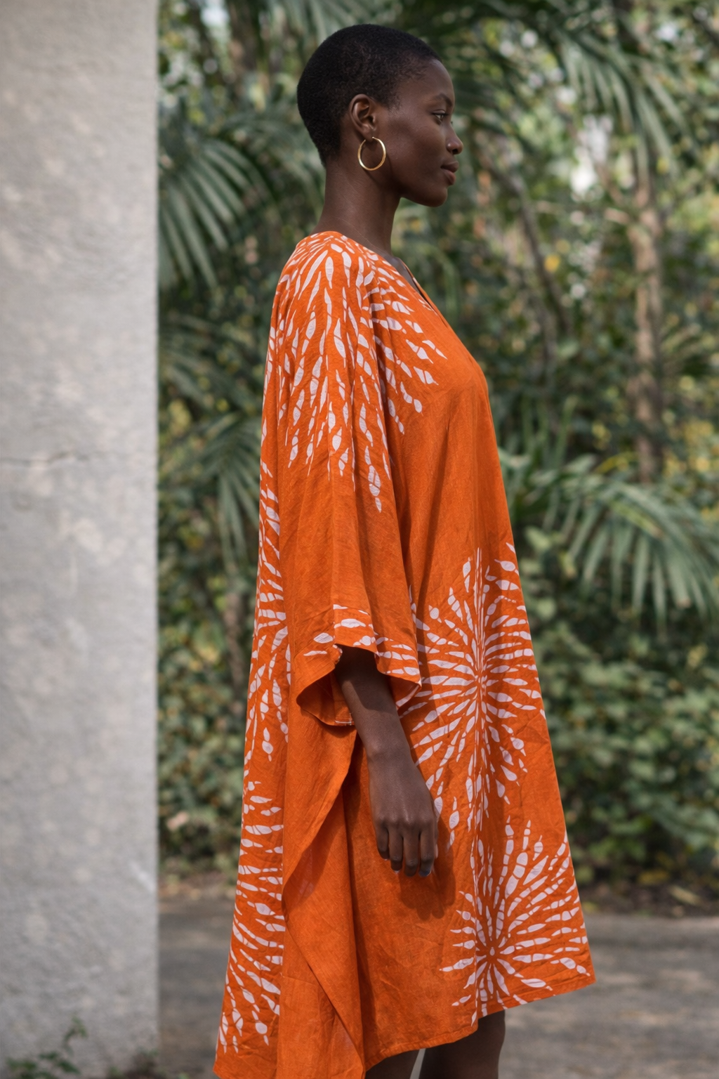 DAHLIA Cotton Kaftan – Floral Summer Essential