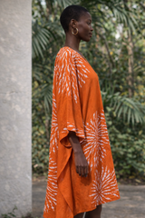 DAHLIA Cotton Kaftan – Floral Summer Essential