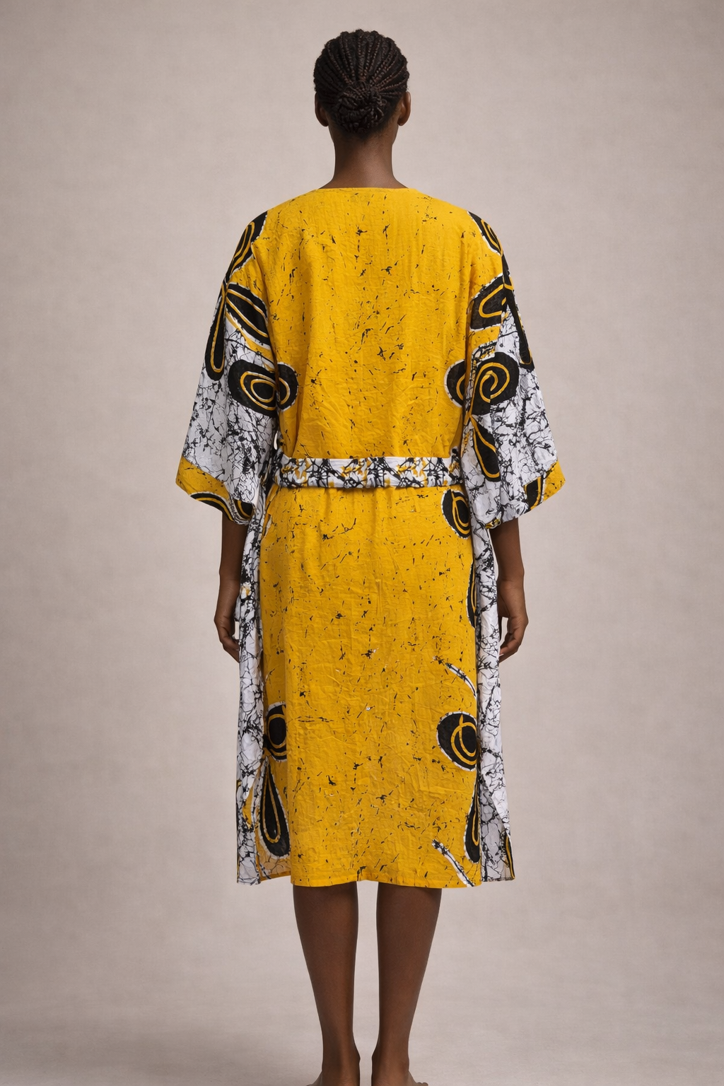 BAGA Batik Cotton Kaftan – Summer Beach Essential