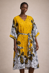 BAGA Batik Cotton Kaftan – Summer Beach Essential