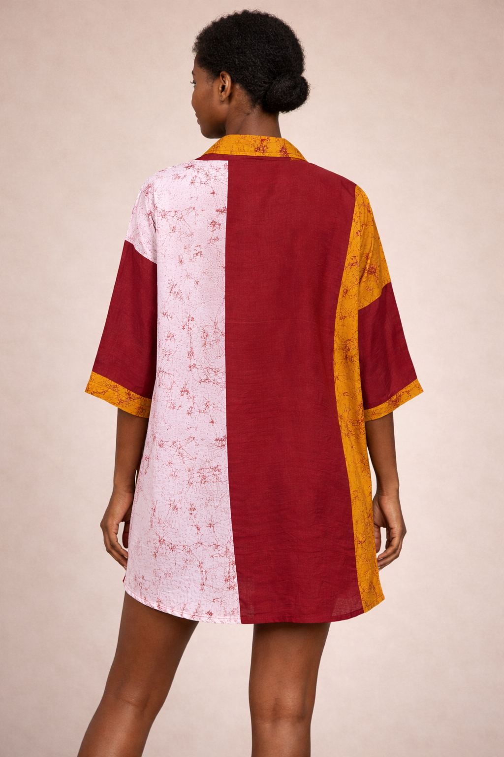 HANA Cotton Voile Shirt Dress – Relaxed Holiday Essential