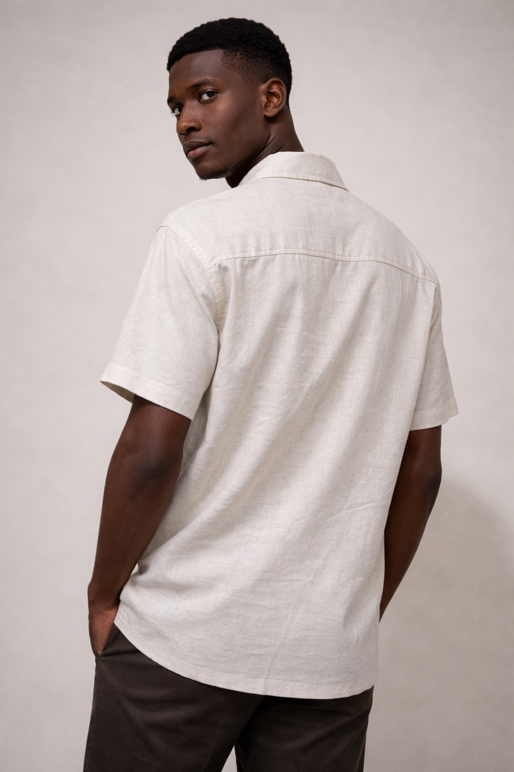 CELESTIAL Leo Men’s Shirt – Zodiac Embroidered Edition